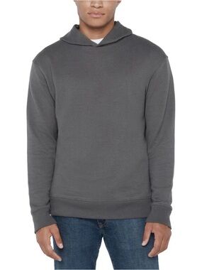 GAP Textured Hoodie Men’s Medium Gray Pullover NWT